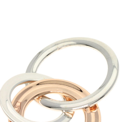 TIFFANY&Co. Interlocking Circle Pendant top Silver rubet metalLadies [Used]