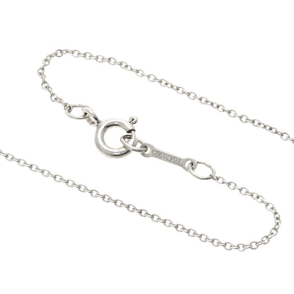 TIFFANY&Co.   Necklace Loving Heart 1P Diamond Silver Ladies