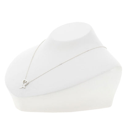 TIFFANY&Co.   Necklace Loving Heart 1P Diamond Silver Ladies