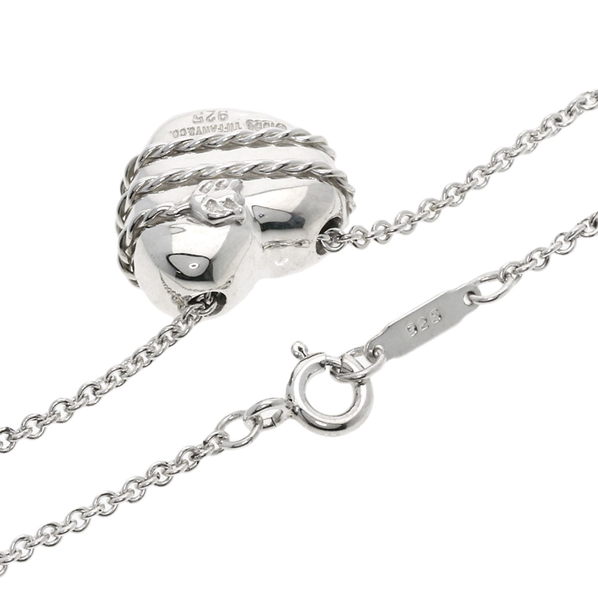 TIFFANY&Co. Heart & Arrow Necklace Silver Ladies [Used]