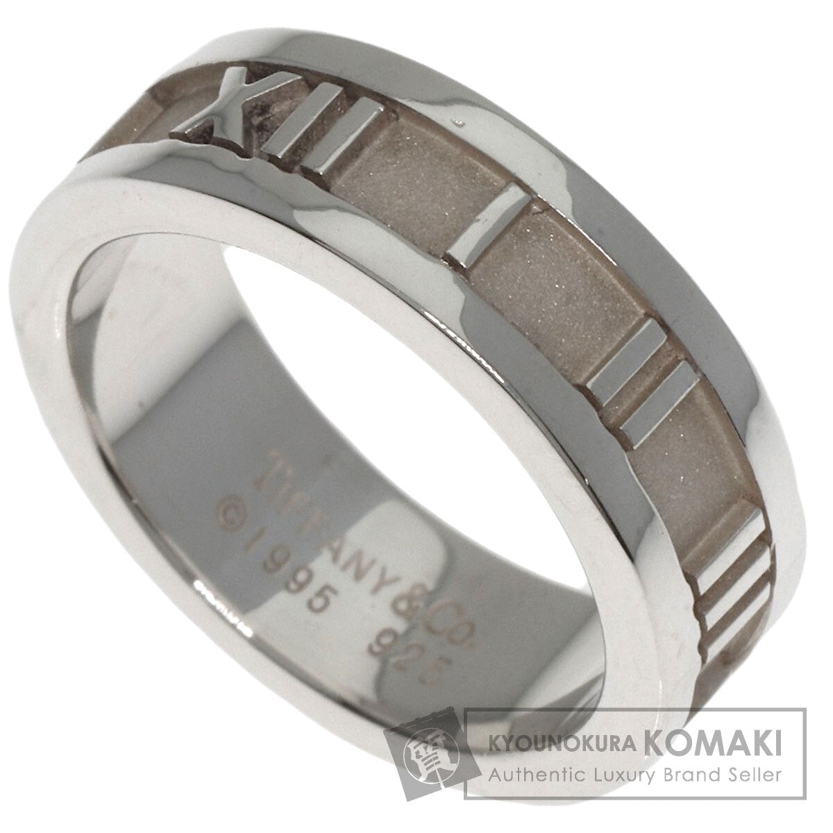 TIFFANY&Co. Atlas Ring Silver Ladies [Used]