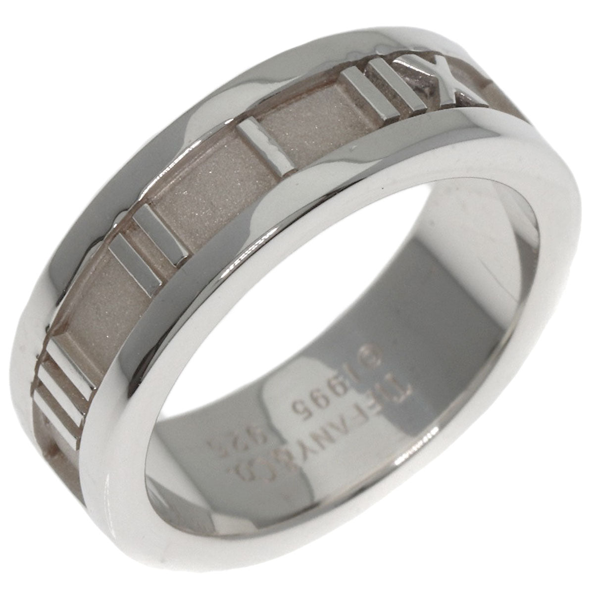TIFFANY&Co. Atlas Ring Silver Ladies [Used]