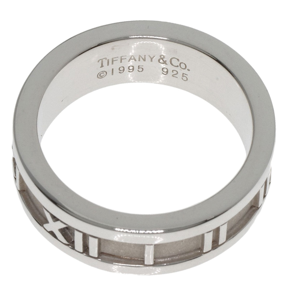 TIFFANY&Co. Atlas Ring Silver Ladies [Used]