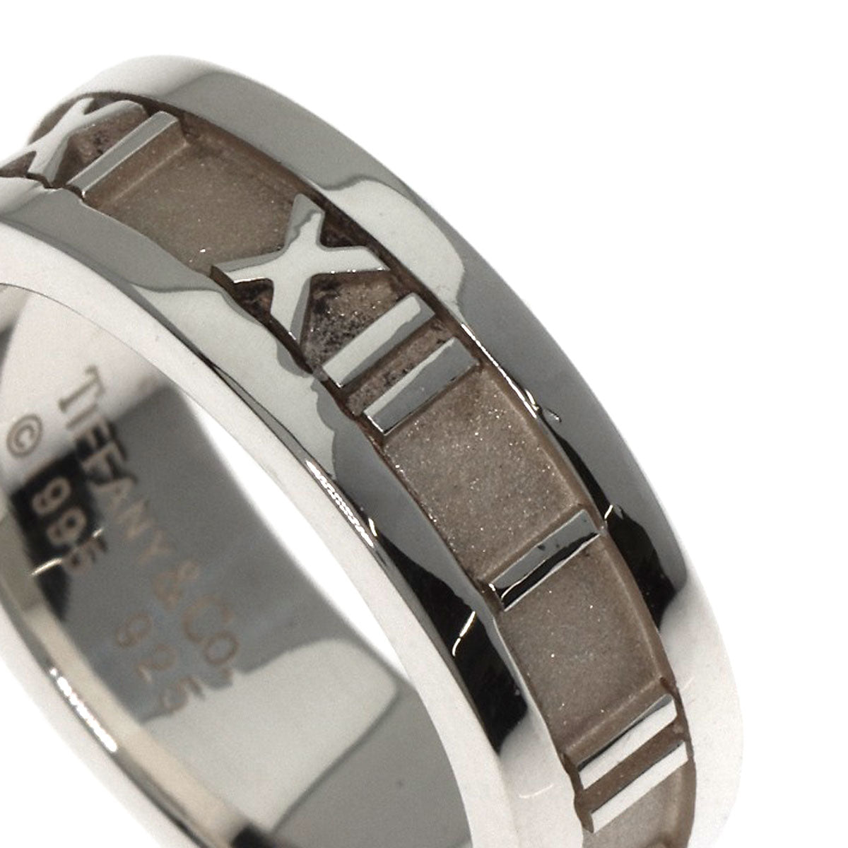 TIFFANY&Co. Atlas Ring Silver Ladies [Used]