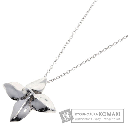 TIFFANY&Co. poinsettia Necklace Silver Ladies [Used]