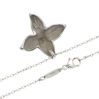 TIFFANY&Co. poinsettia Necklace Silver Ladies [Used]
