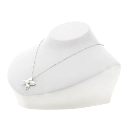 TIFFANY&Co. poinsettia Necklace Silver Ladies [Used]