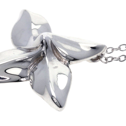 TIFFANY&Co. poinsettia Necklace Silver Ladies [Used]