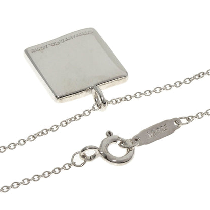 TIFFANY&Co. Notes Square Necklace Silver Ladies [Used]