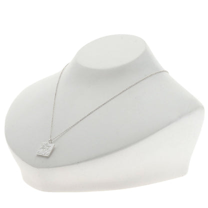 TIFFANY&Co. Notes Square Necklace Silver Ladies [Used]