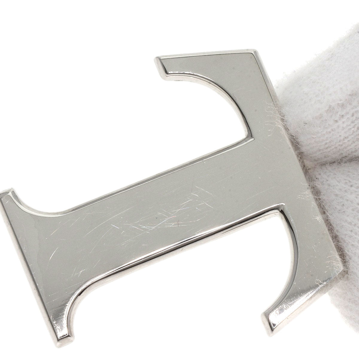 TIFFANY&Co. T logo Necklace Silver Ladies [Used]