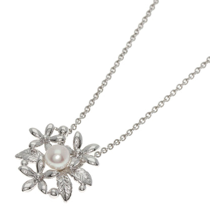 TASAKI Akoya pearl Pearl Necklace Silver Ladies [Used]