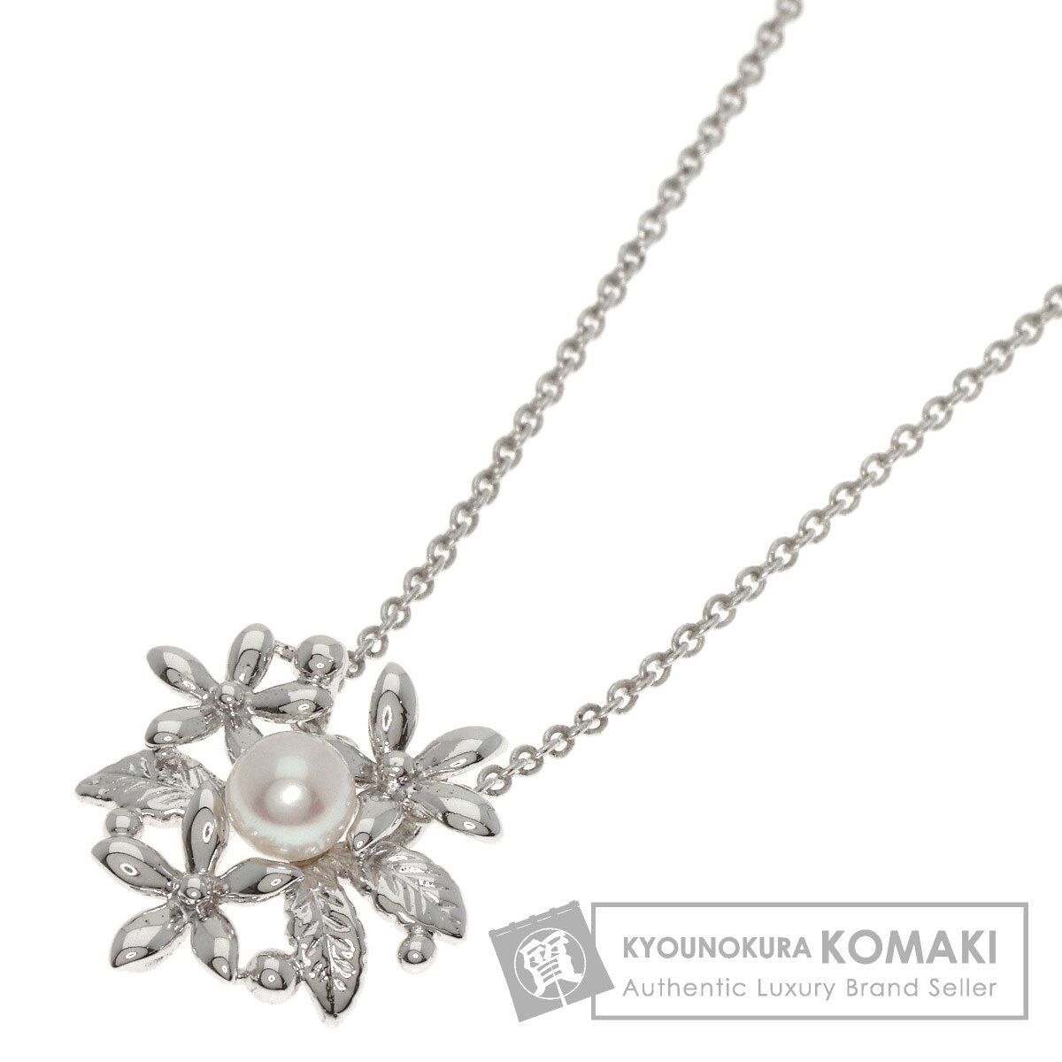 TASAKI Akoya pearl Pearl Necklace Silver Ladies [Used]