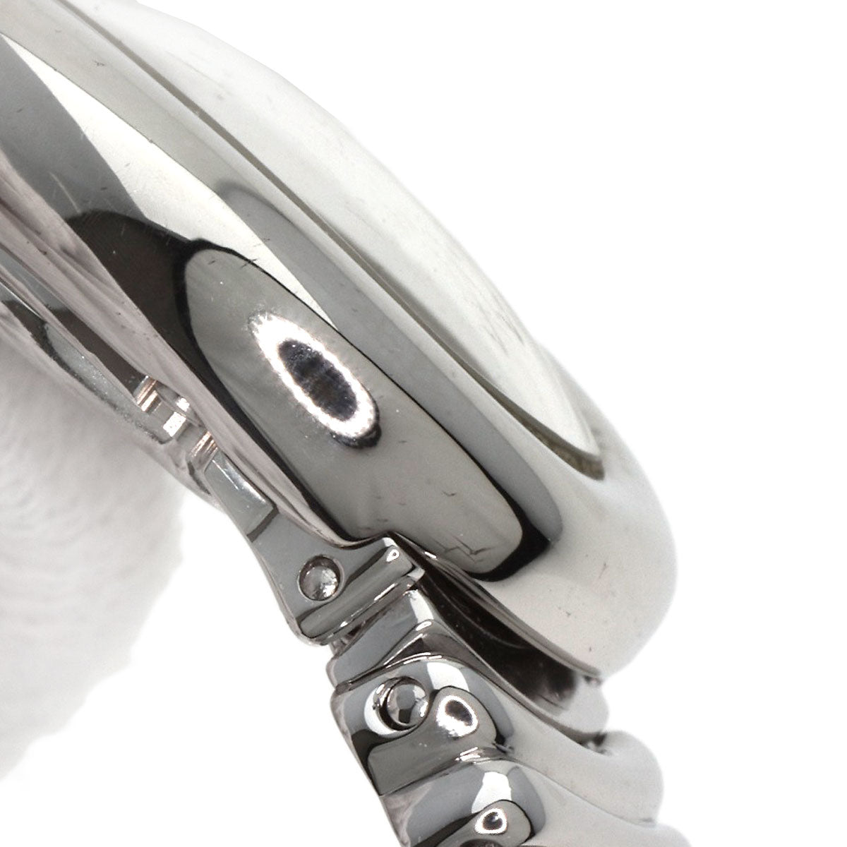 CARTIER Mini Baignoire Watches W15189L2 K18 White Gold/K18 White Gold Ladies