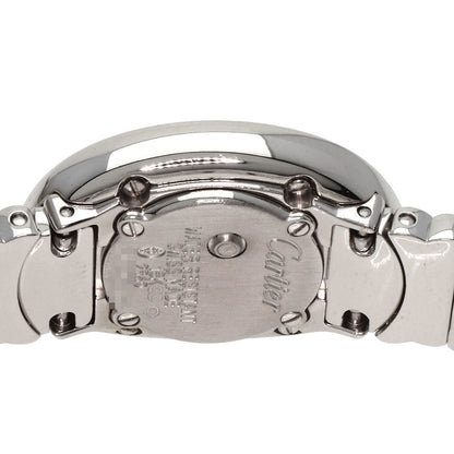 CARTIER Mini Baignoire Watches W15189L2 K18 White Gold/K18 White Gold Ladies