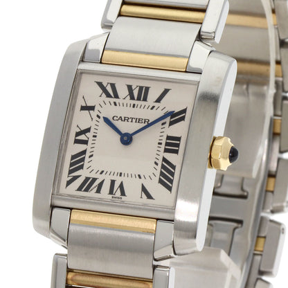 CARTIER Tank francaise MM Watches W51006Q4 Stainless Steel/SSxK18YG mens