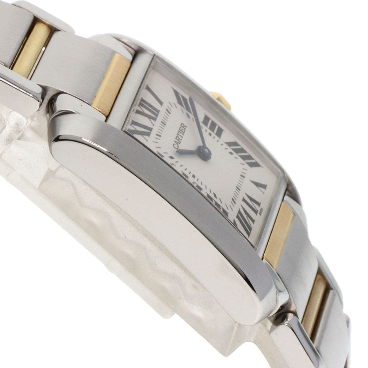 CARTIER Tank francaise MM Watches W51006Q4 Stainless Steel/SSxK18YG mens