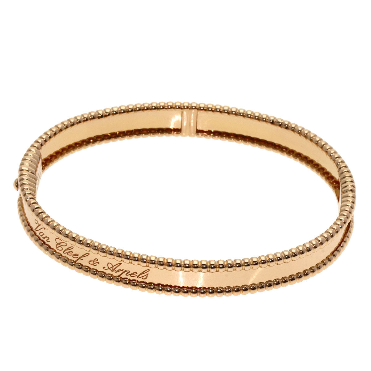 Van Cleef & Arpels   Bracelet Perlée Senior Tulle Medium Model K18 Pink Gold Ladies
