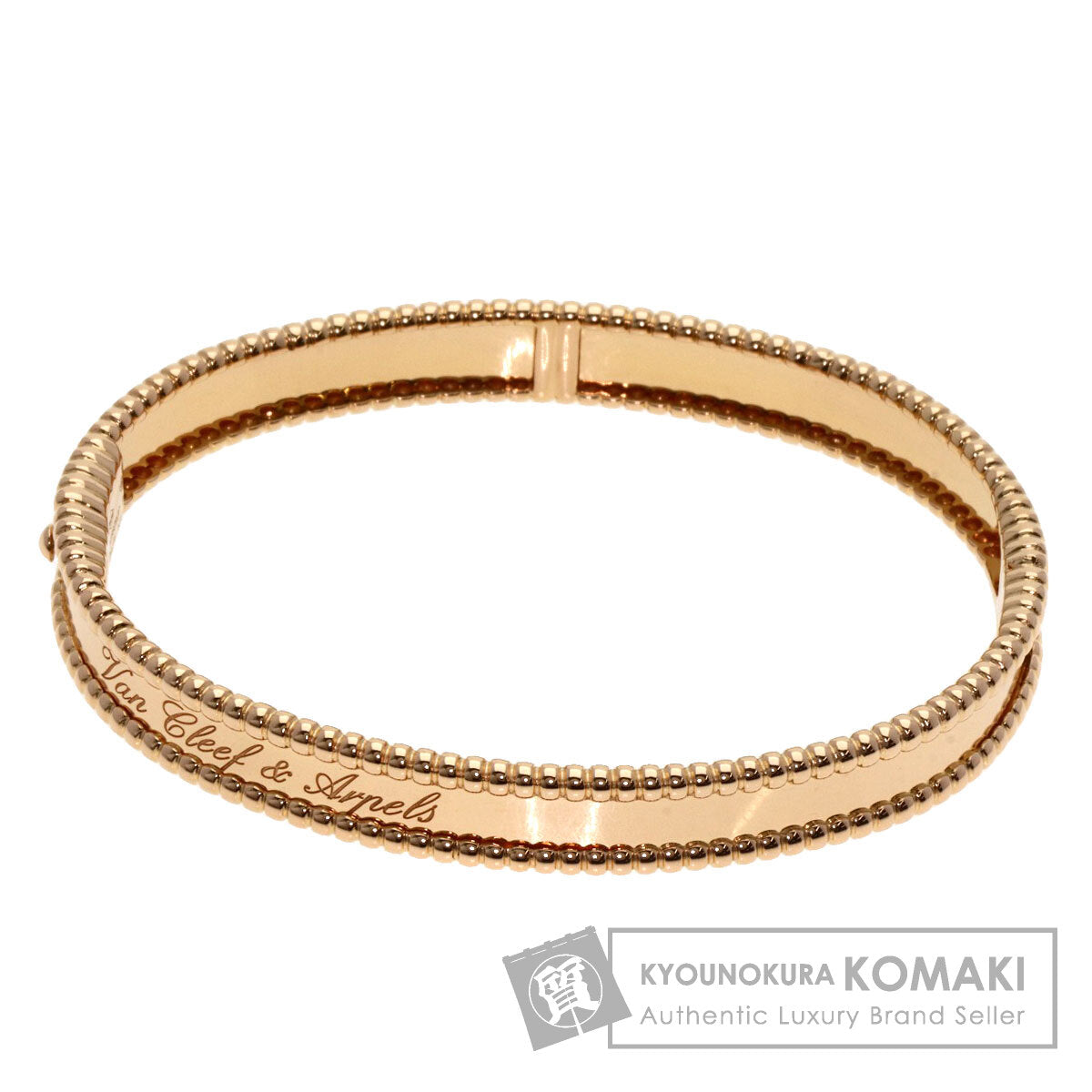 Van Cleef & Arpels   Bracelet Perlée Senior Tulle Medium Model K18 Pink Gold Ladies