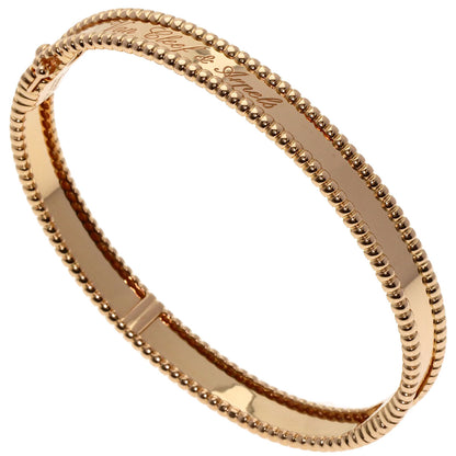 Van Cleef & Arpels   Bracelet Perlée Senior Tulle Medium Model K18 Pink Gold Ladies