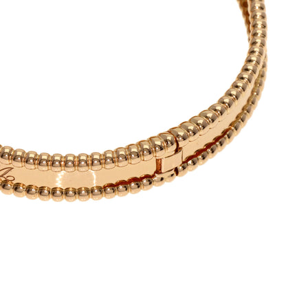Van Cleef & Arpels   Bracelet Perlée Senior Tulle Medium Model K18 Pink Gold Ladies