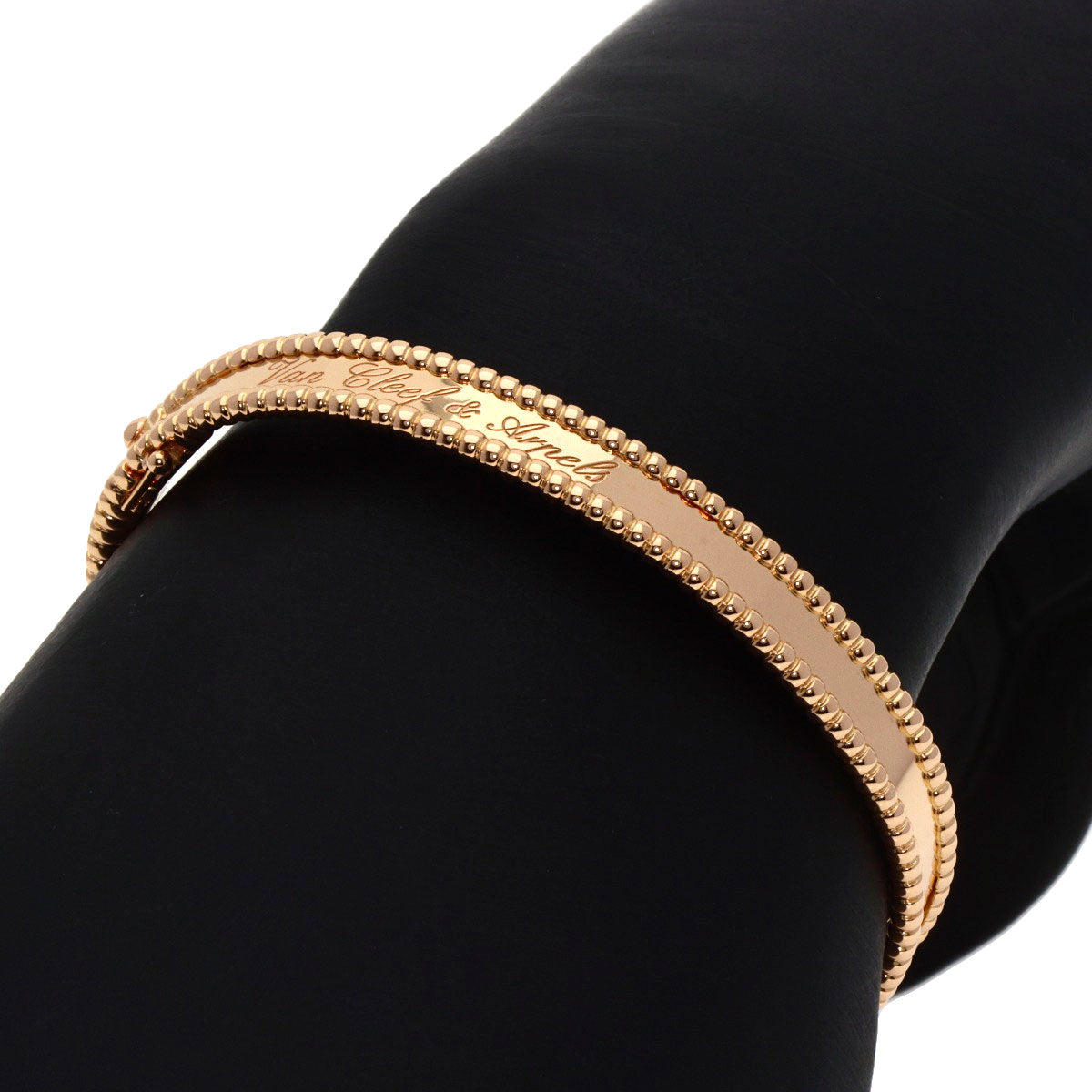 Van Cleef & Arpels   Bracelet Perlée Senior Tulle Medium Model K18 Pink Gold Ladies