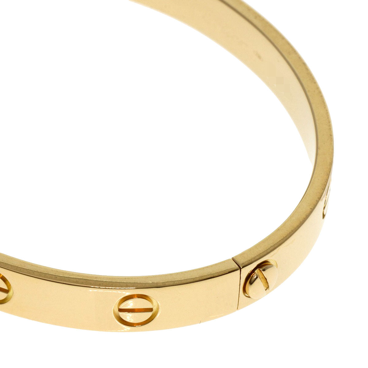 CARTIER   Bracelet LOVE Bracelets with driver # 17 K18 Yellow Gold Ladies