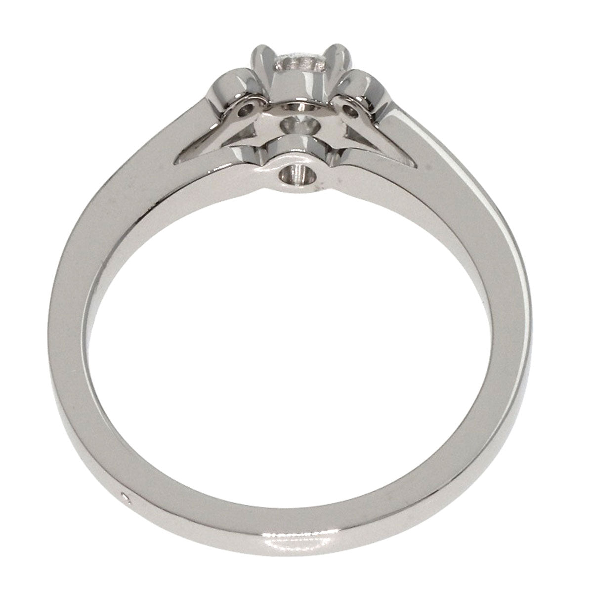 CARTIER   Ring Ballerina Diamond #50 Platinum PT950 Ladies