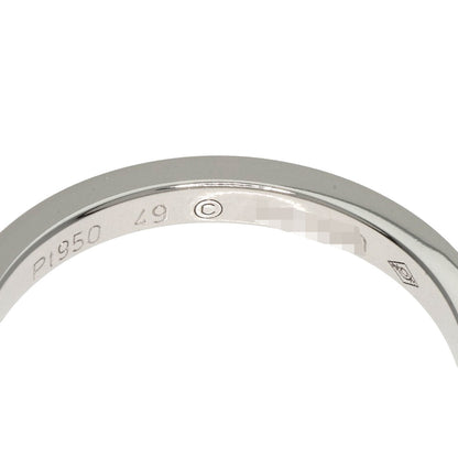 CARTIER   Ring Ballerina Curves 3P Diamond #49 Platinum PT950 Ladies