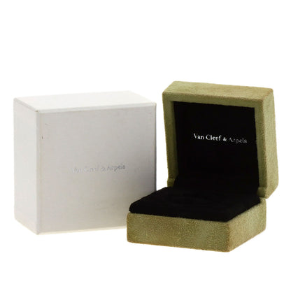 Van Cleef & Arpels Oval Bucket Diamond Ring Platinum Ladies [Used]