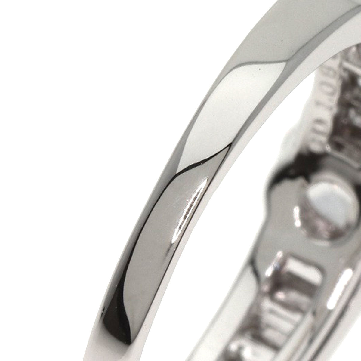 Van Cleef & Arpels Oval Bucket Diamond Ring Platinum Ladies [Used]