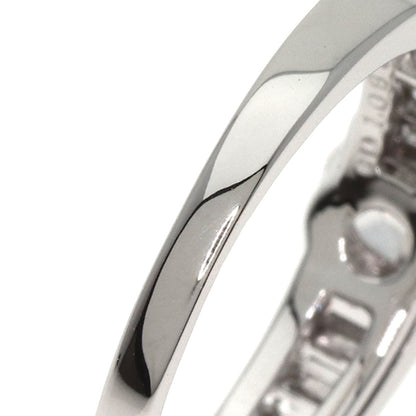 Van Cleef & Arpels Oval Bucket Diamond Ring Platinum Ladies [Used]