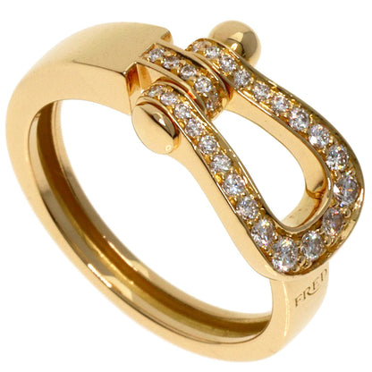 FRED   Ring Force 10 Diamond Medium Model #47 K18 Yellow Gold Ladies