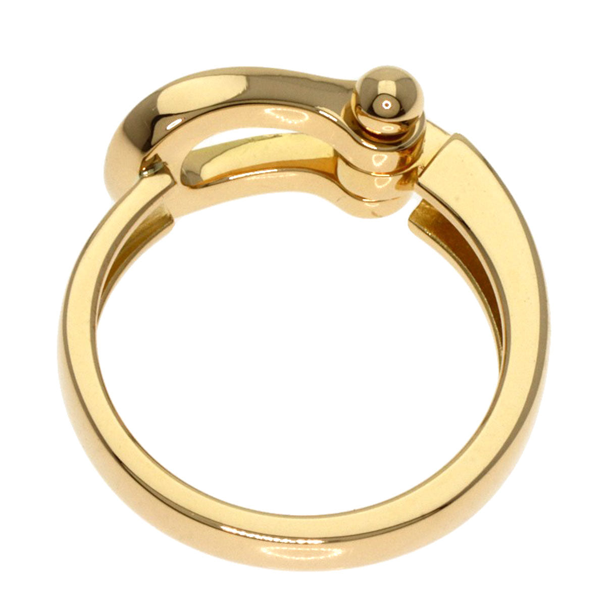 FRED   Ring Force 10 Diamond Medium Model #47 K18 Yellow Gold Ladies