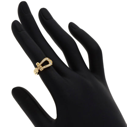 FRED   Ring Force 10 Diamond Medium Model #47 K18 Yellow Gold Ladies