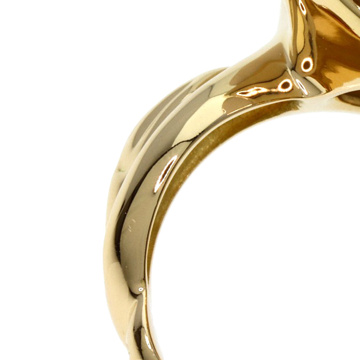 CHANEL   Ring Camellia Chalcedony K18 Yellow Gold Ladies