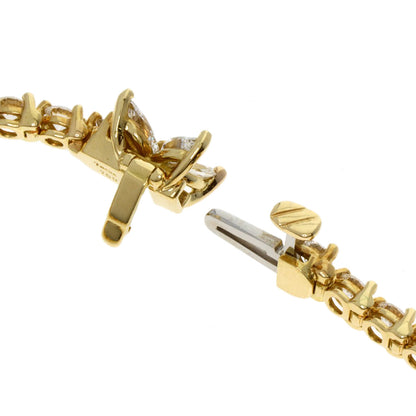 TIFFANY&Co. Victoria Diamond Maker Complete Bracelet K18 Yellow Gold Ladies [Used]