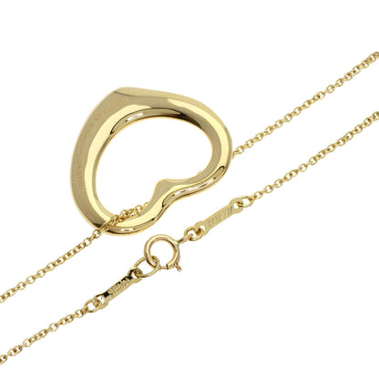 TIFFANY&Co.   Necklace Open heart K18 Yellow Gold Ladies