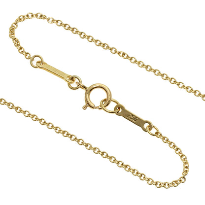 TIFFANY&Co.   Necklace Open heart K18 Yellow Gold Ladies