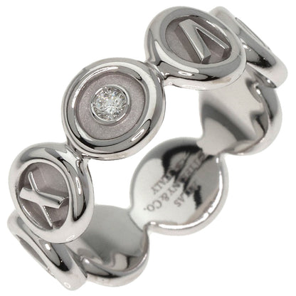TIFFANY&Co.   Ring Atlas 1P Diamond K18 White Gold Ladies