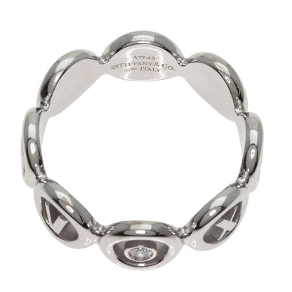 TIFFANY&Co.   Ring Atlas 1P Diamond K18 White Gold Ladies