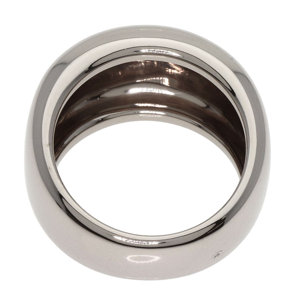 CARTIER   Ring Nouvelle Vague #59 K18 White Gold Ladies