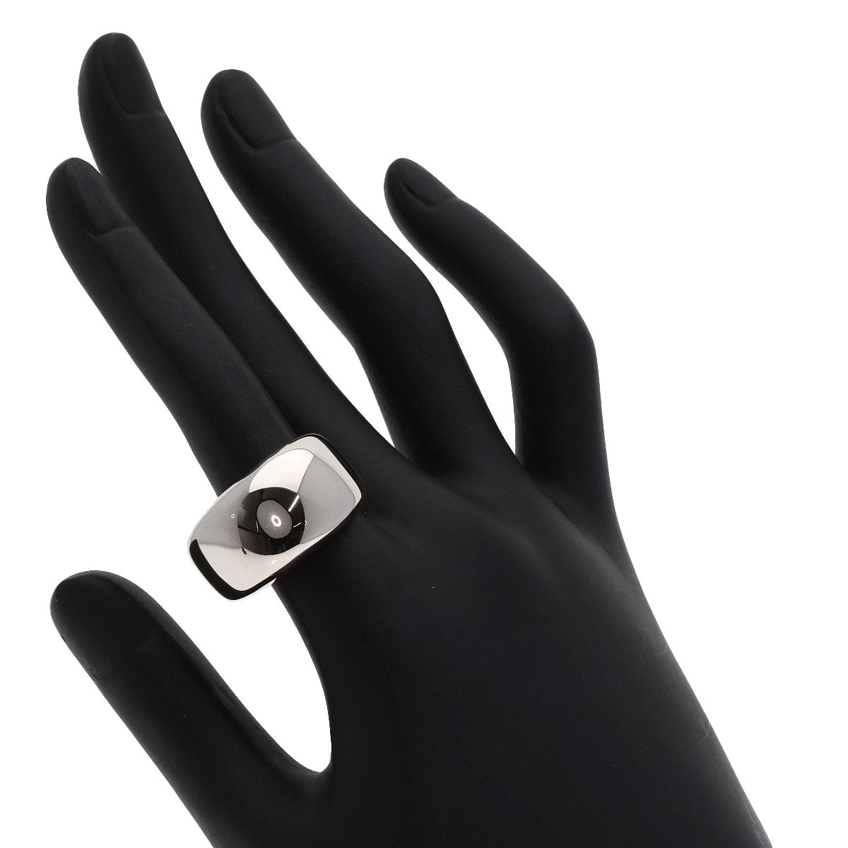CARTIER   Ring Nouvelle Vague #59 K18 White Gold Ladies
