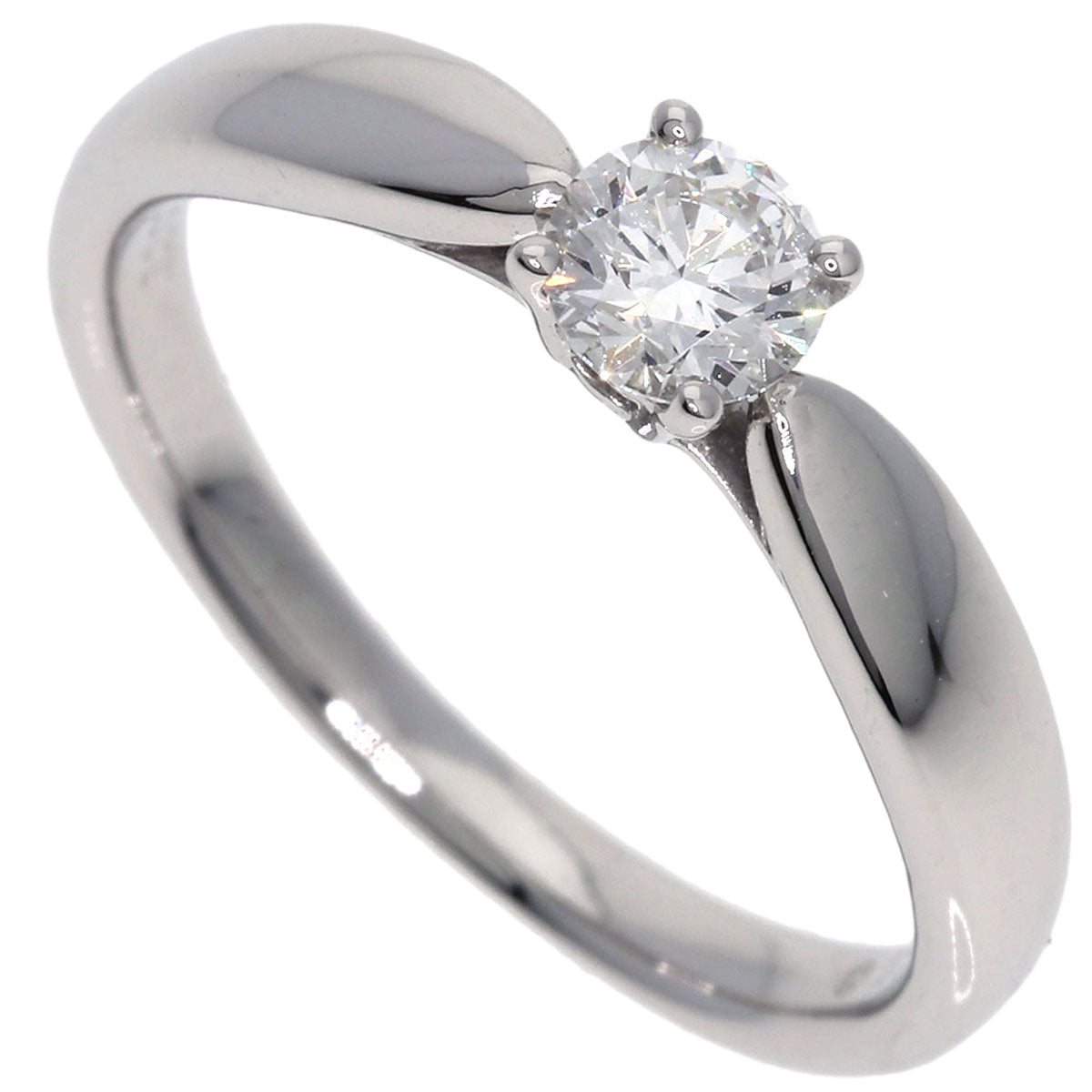 TIFFANY&Co. Harmony 1P Diamond Ring Platinum PT950 Ladies [Used]