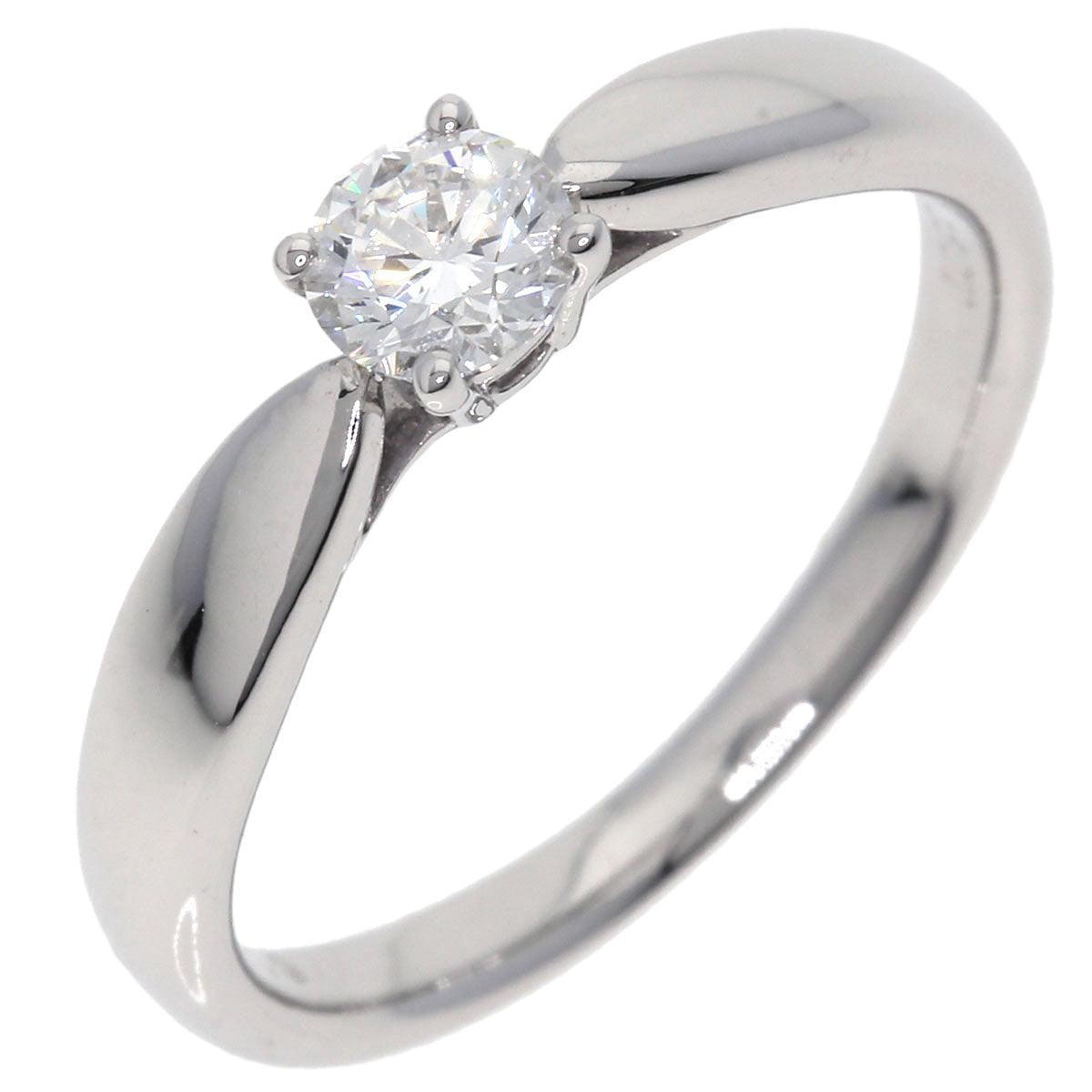 TIFFANY&Co. Harmony 1P Diamond Ring Platinum PT950 Ladies [Used]