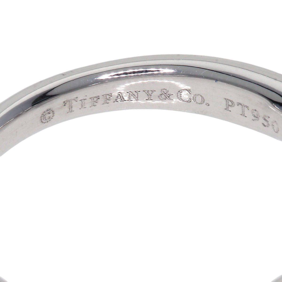 TIFFANY&Co. Harmony 1P Diamond Ring Platinum PT950 Ladies [Used]