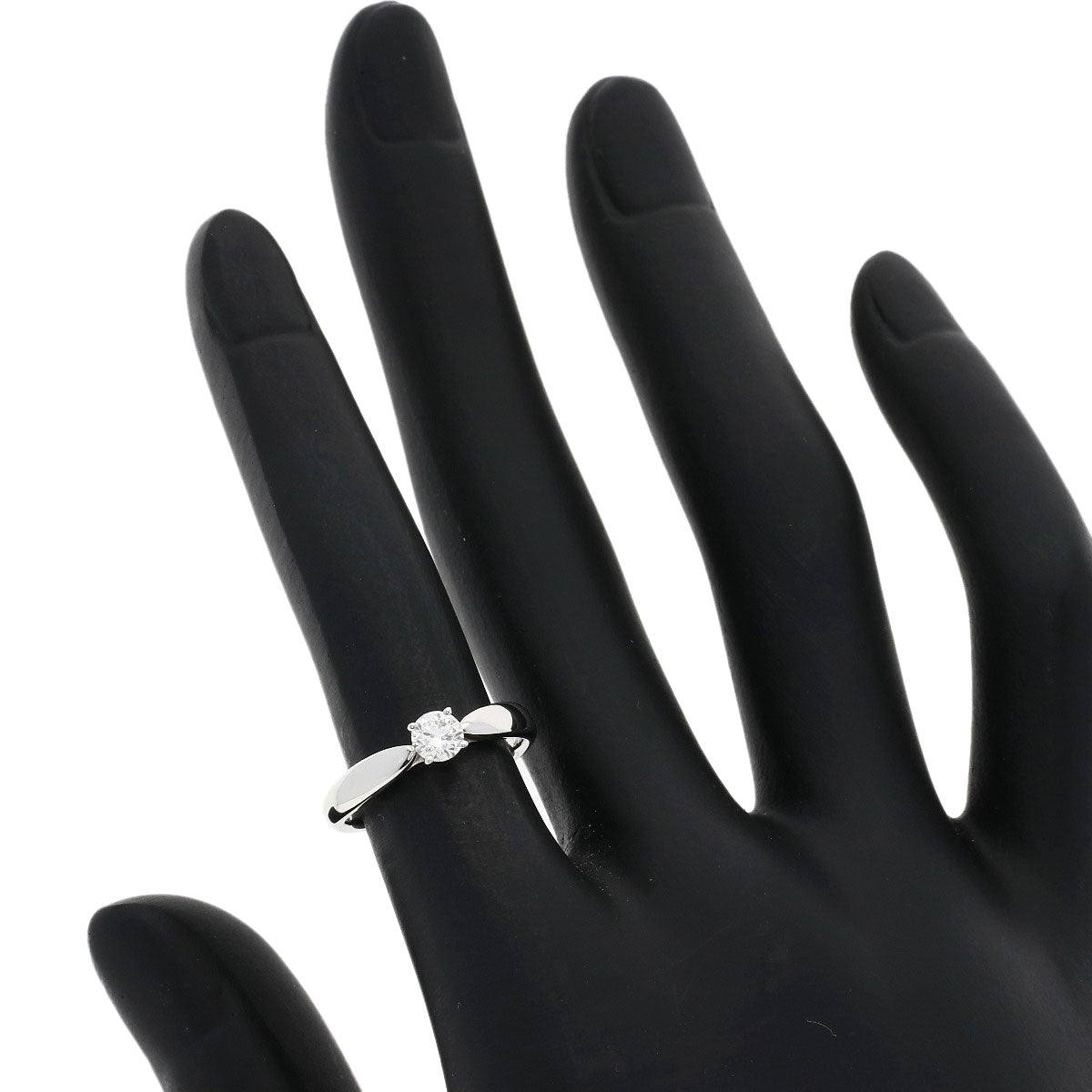 TIFFANY&Co. Harmony 1P Diamond Ring Platinum PT950 Ladies [Used]