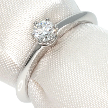 TIFFANY&Co.   Ring Solitaire Knife Edge 1P Diamond Platinum PT950 Ladies