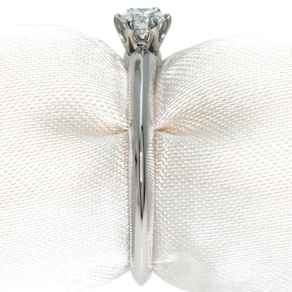 TIFFANY&Co.   Ring Solitaire Knife Edge 1P Diamond Platinum PT950 Ladies