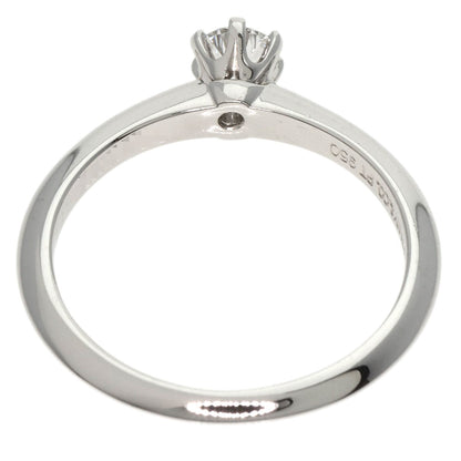 TIFFANY&Co.   Ring Solitaire Knife Edge 1P Diamond Platinum PT950 Ladies